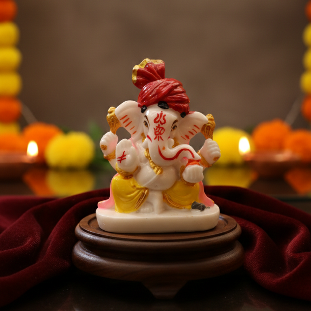 Lord Ganesha Idol | Home Temple & Decor