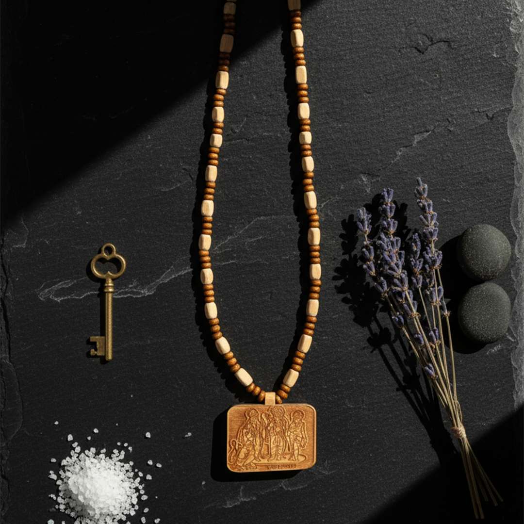 Tulsi Mala with Ram Darbar Locket