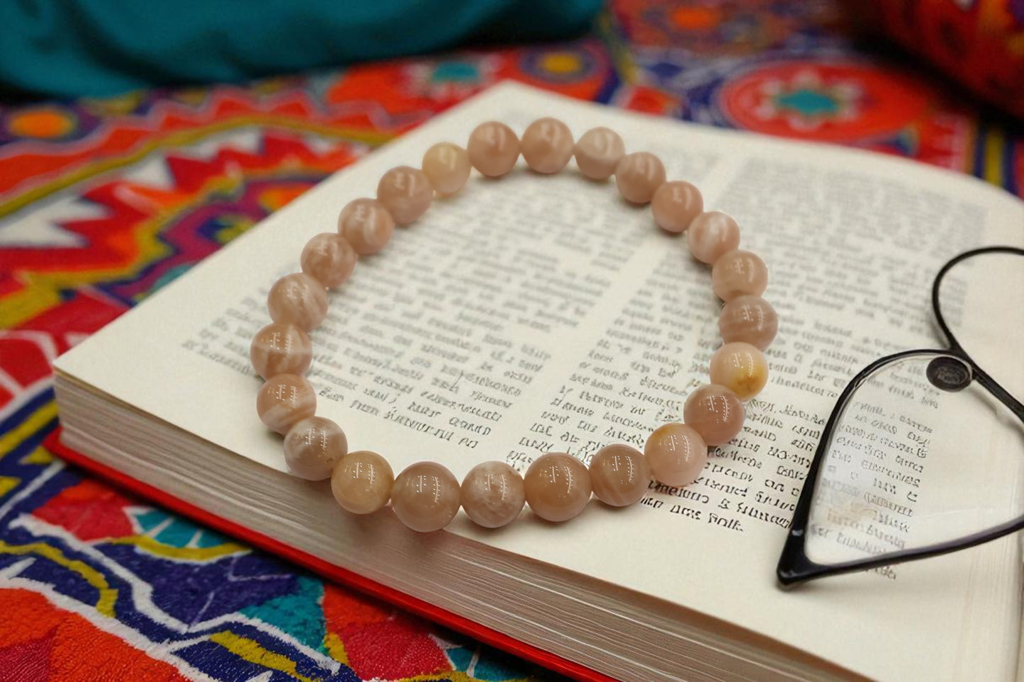 Natural Sunstone Bracelet