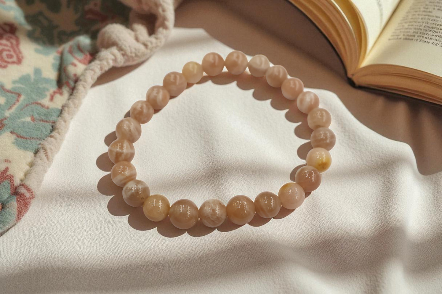 Natural Sunstone Bracelet
