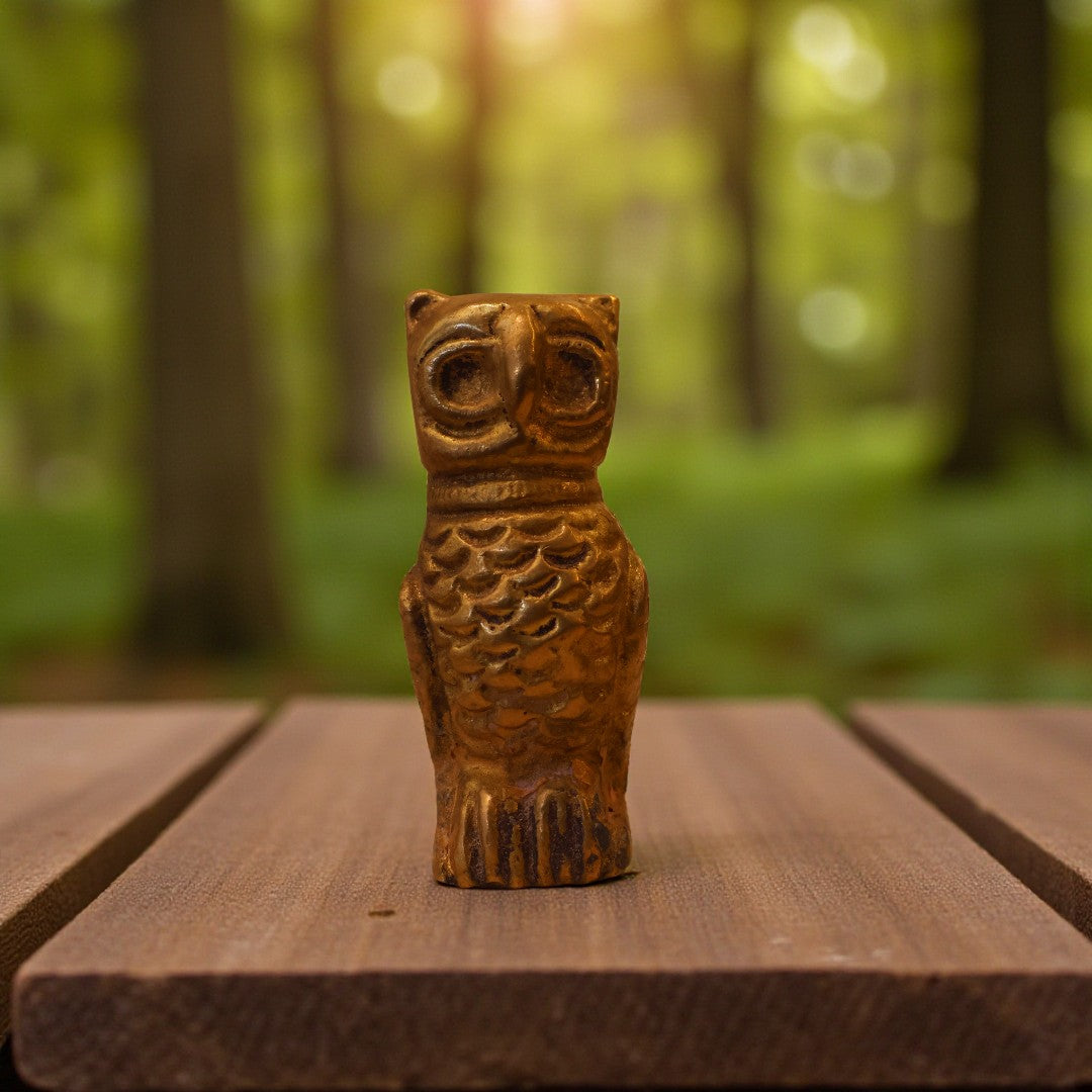 Brass Owl Bird