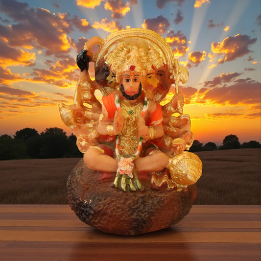 Panchmukhi 5 Face Hanuman Idol