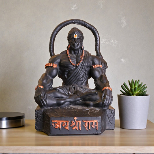 Hanuman Meditating Idol