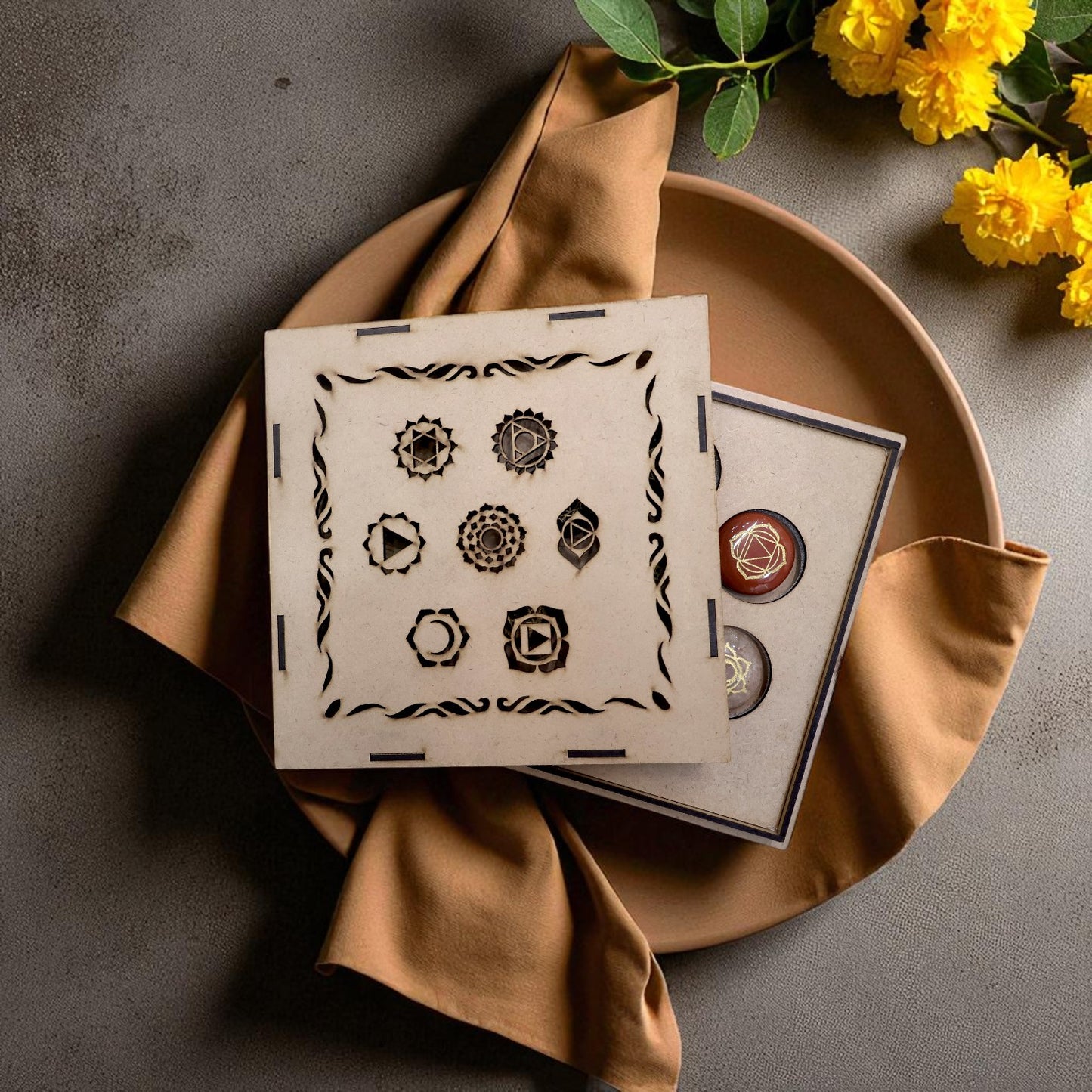 Seven Chakra Healing Stone Set