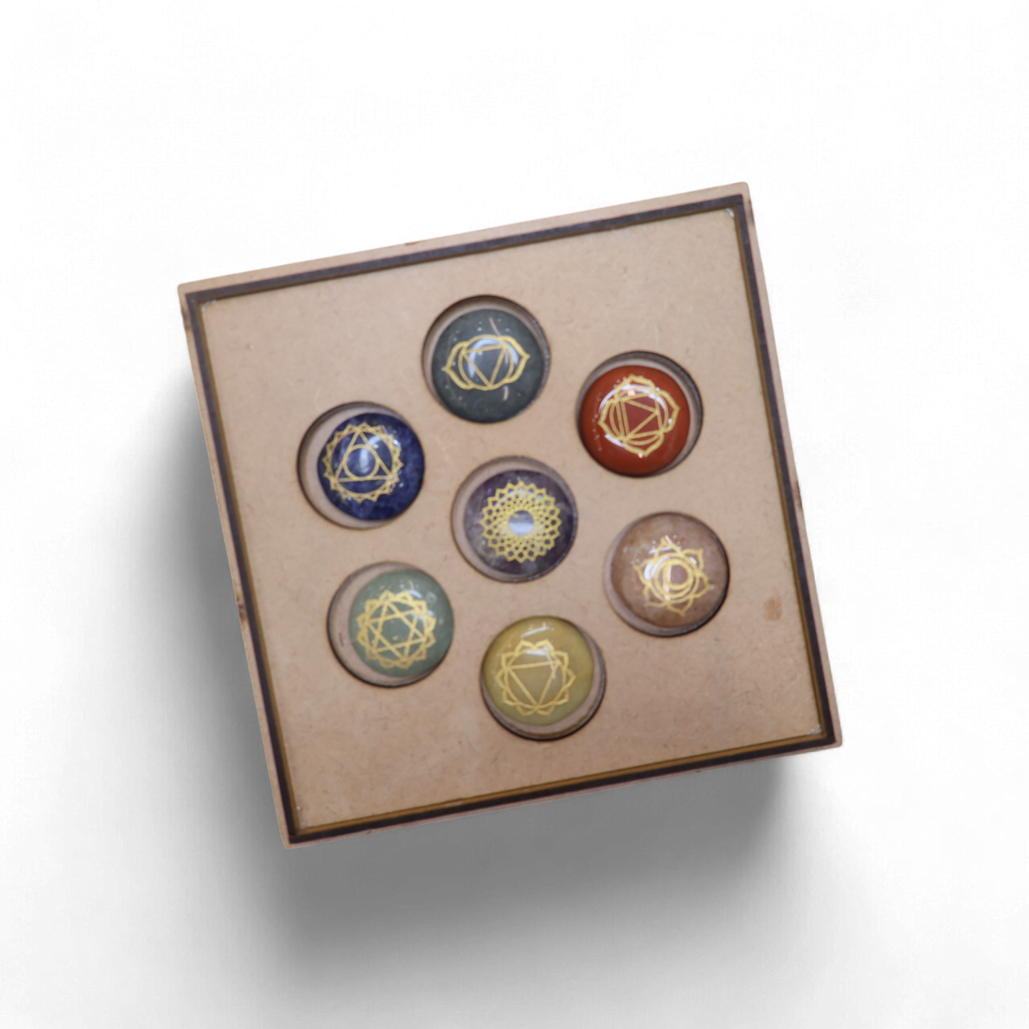 Seven Chakra Healing Stone Set