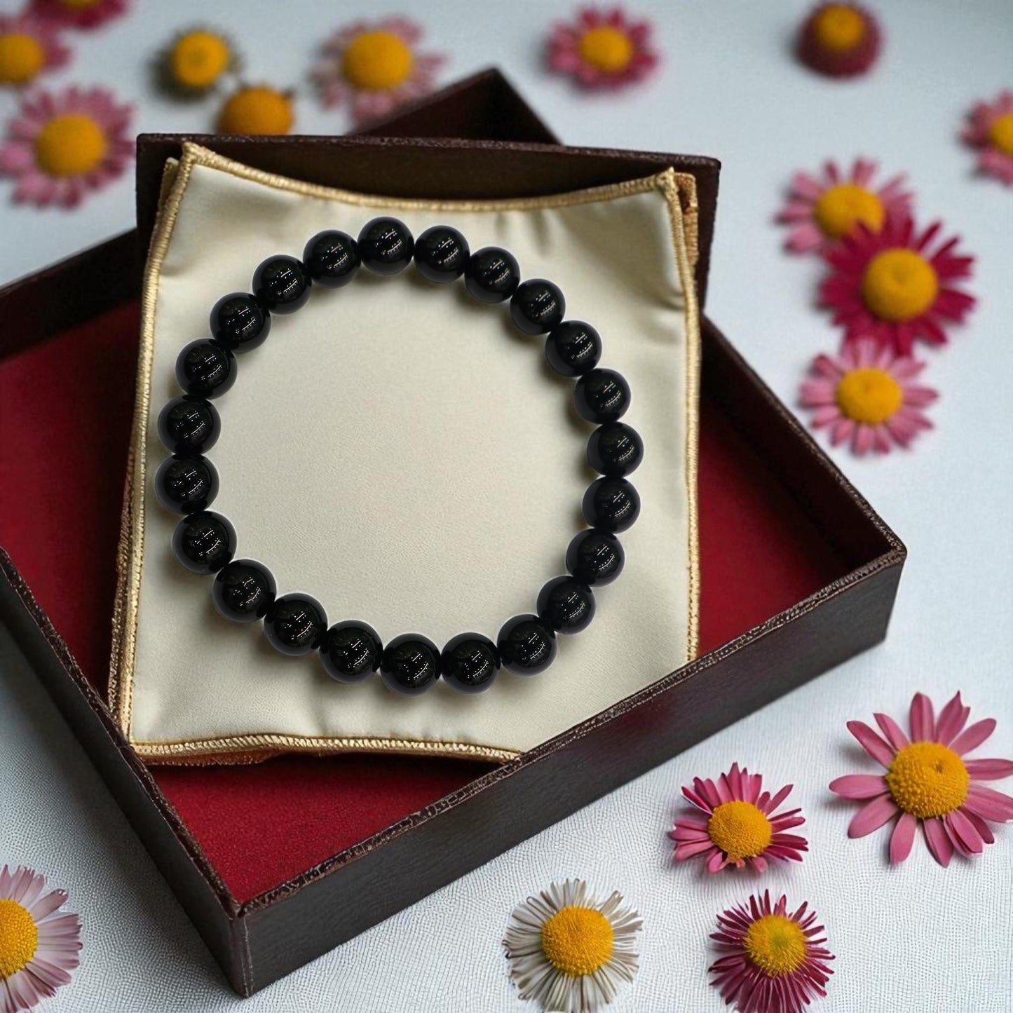 Natural Black Tourmaline Bracelet