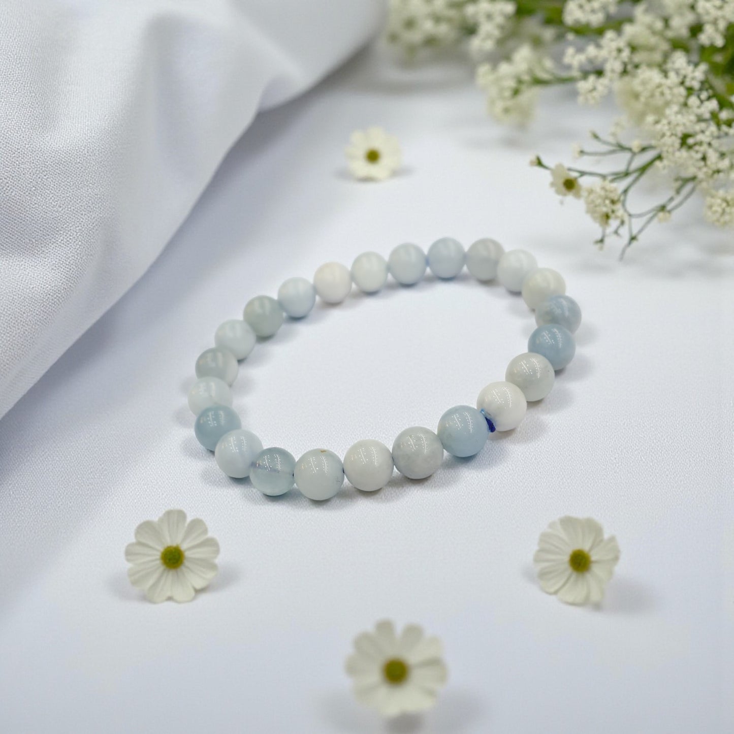 Natural Aquamarine Bracelet