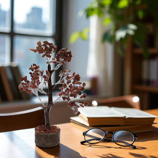 Red Jasper Crystal Tree