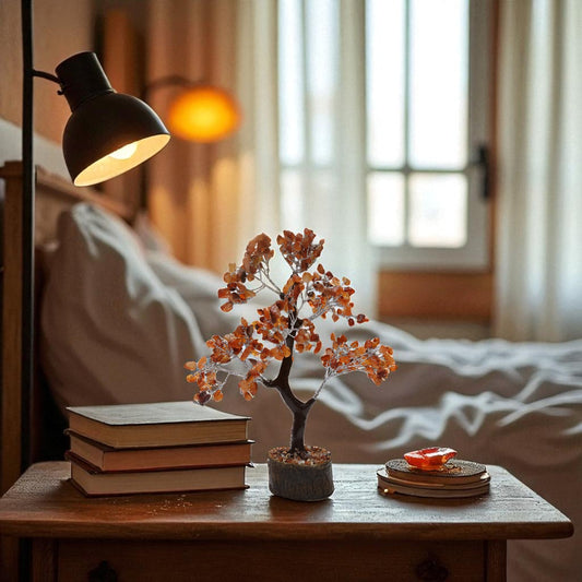 Red Carnelian Crystal Tree