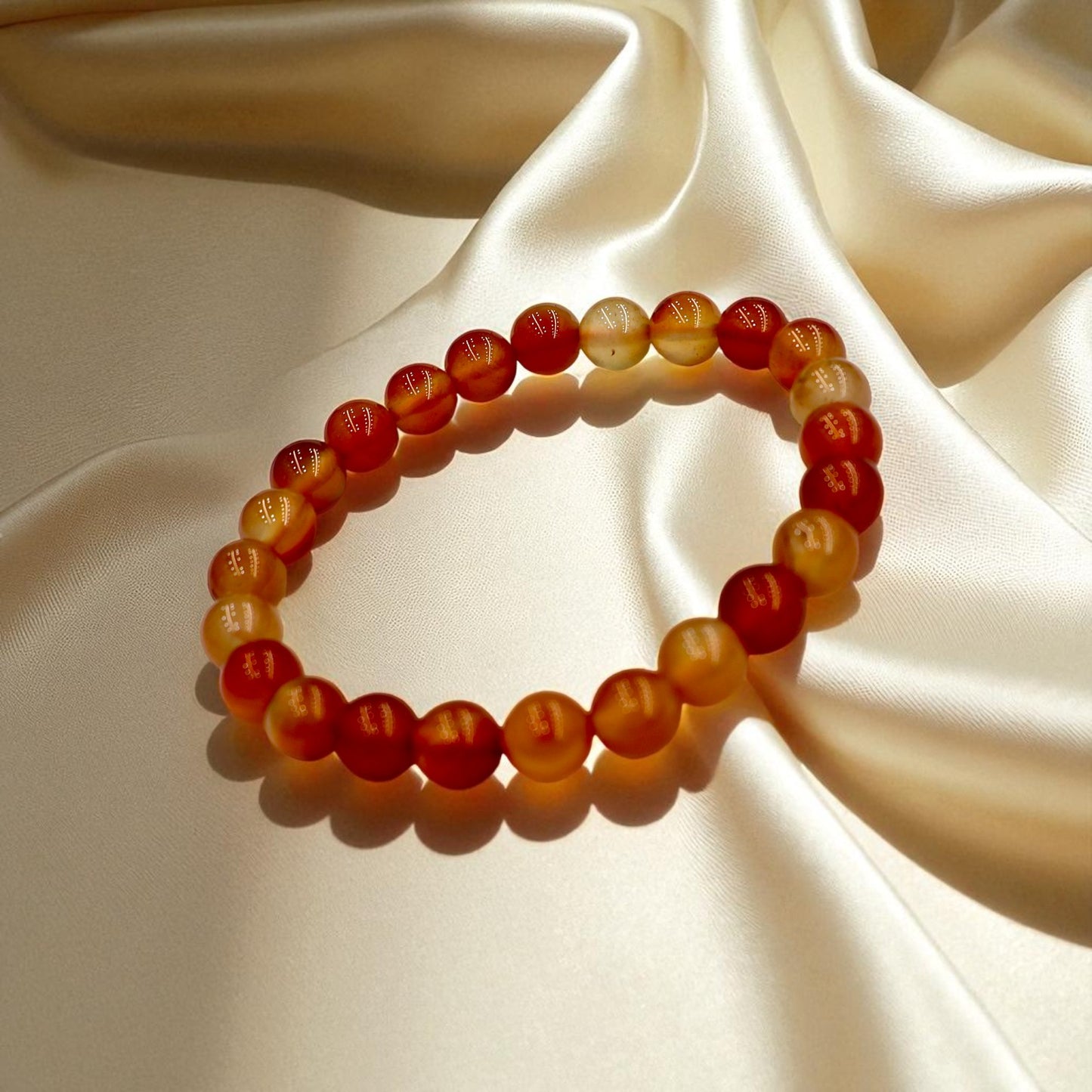 Natural Carnelian Bracelet