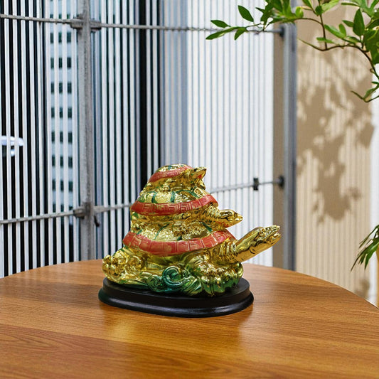 Triple Tortoise Turtle Family