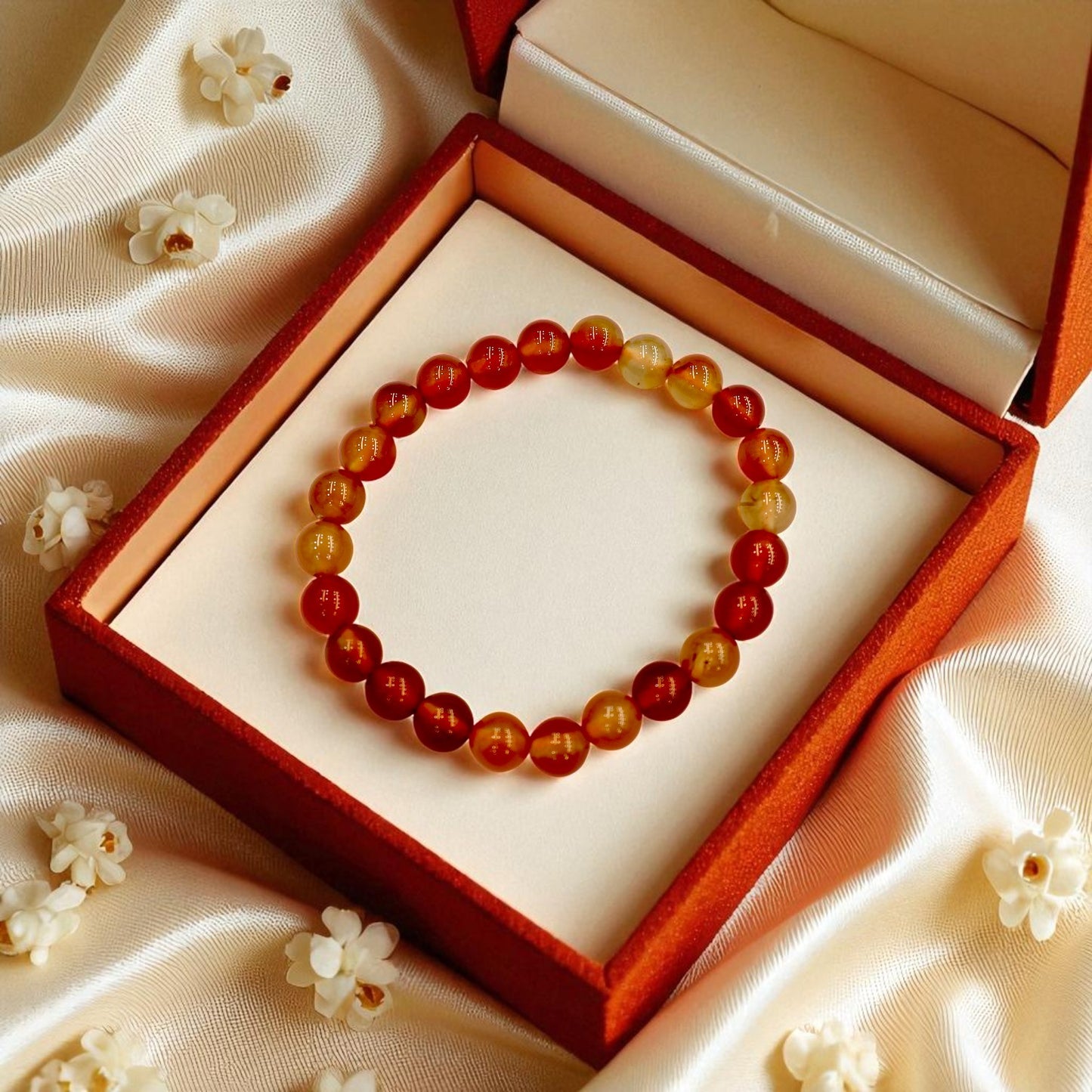 Natural Carnelian Bracelet