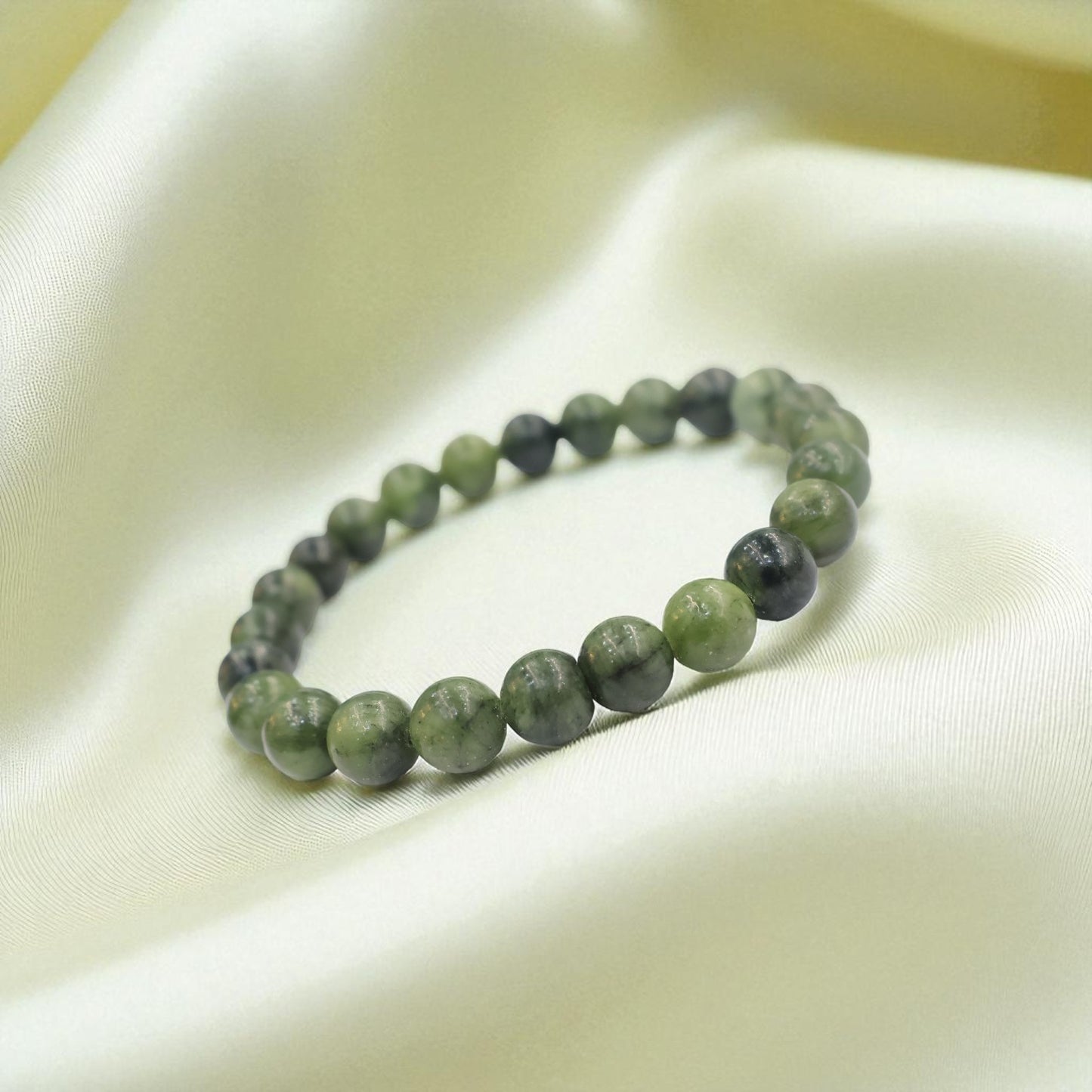 Natural Green Jade Bracelet