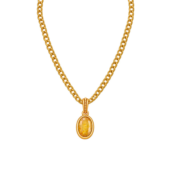 Pukhraj Pendant