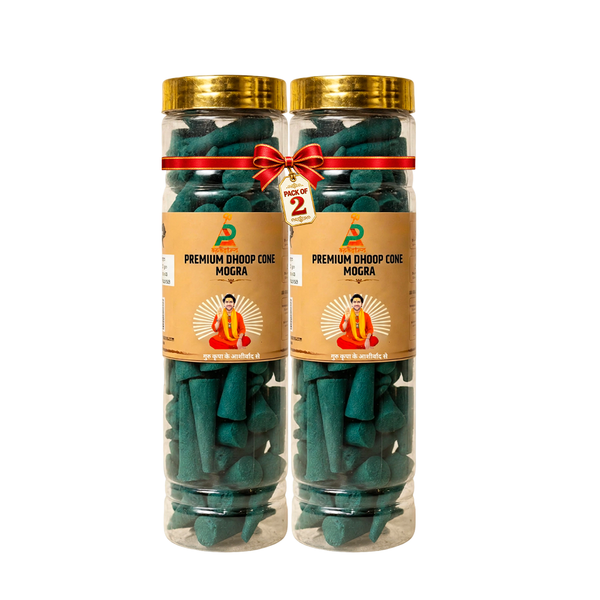 Mogra Dhoop Cones – Pack of 2