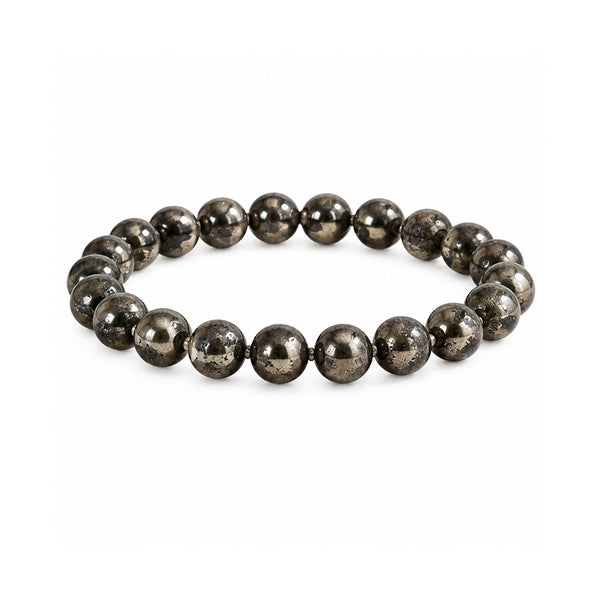 Raw Pyrite Bracelet (10 MM)