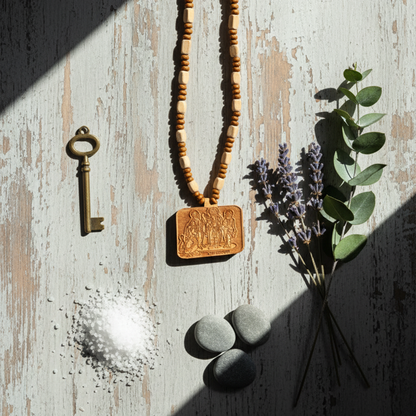 Tulsi Mala with Ram Darbar Locket