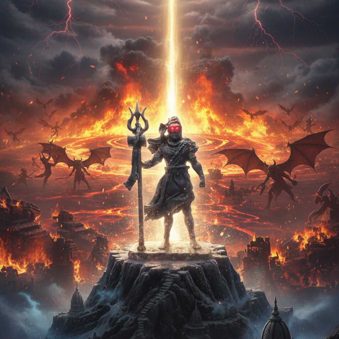 Standing Shiva Statue