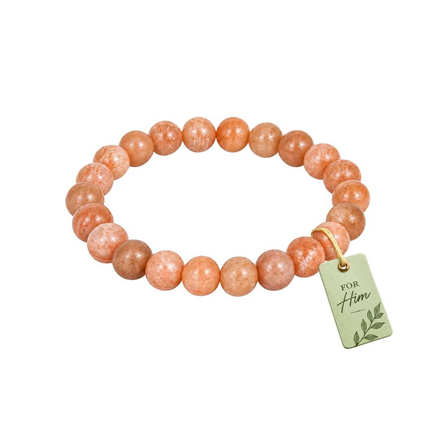 Sunstone Bracelet – For Him