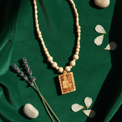 Hanuman Ji Tulsi Mala Locket