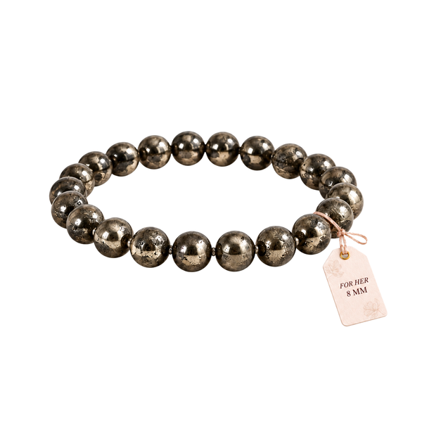 Raw Pyrite Bracelet – For Her