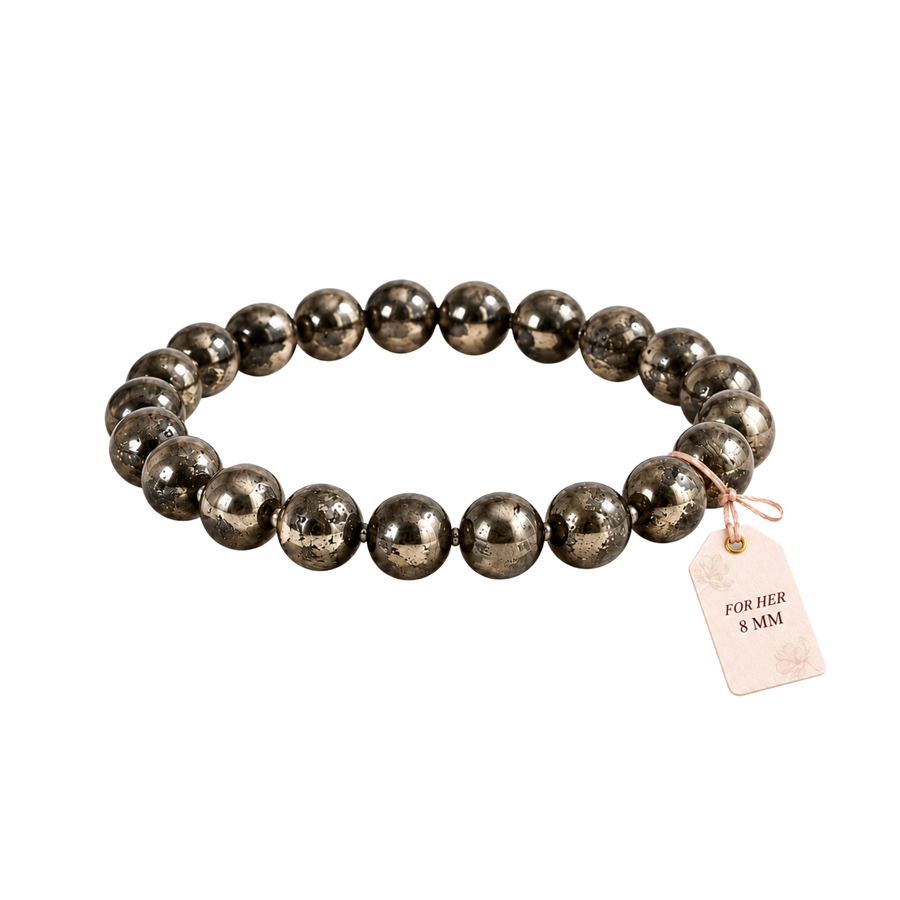 Raw Pyrite Bracelet – For Her