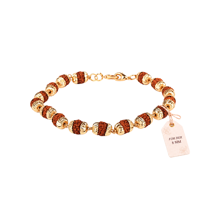 Small Rudraksha Bracelet – For Her
