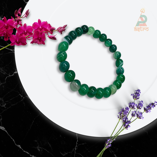 Green Agate Bracelet