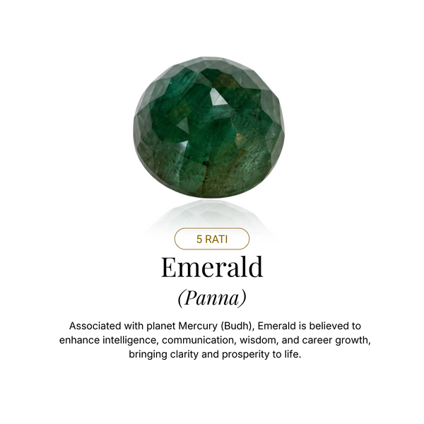 Emerald (Panna) 5 Rati