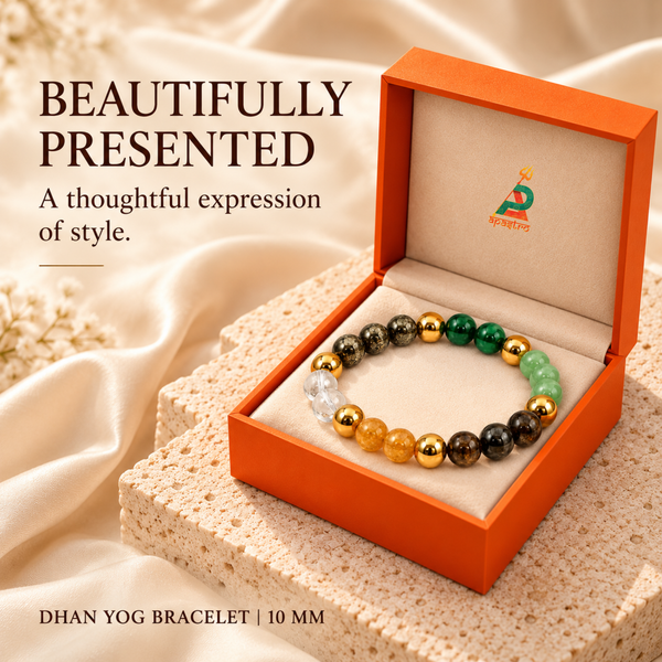 Dhan Yog Bracelet 10 MM – For Him