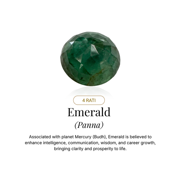 Emerald (Panna) 4 Rati