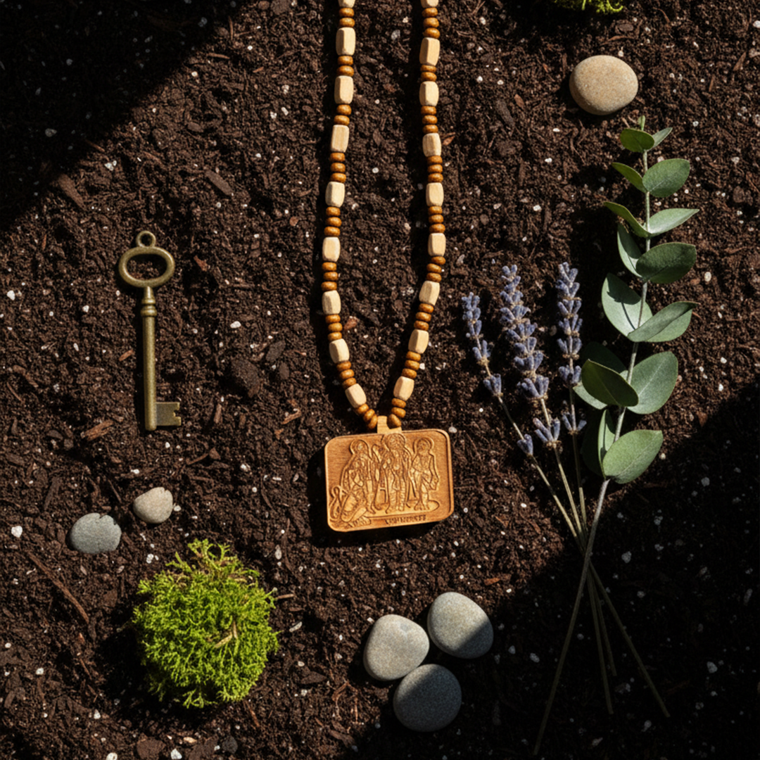 Tulsi Mala with Ram Darbar Locket