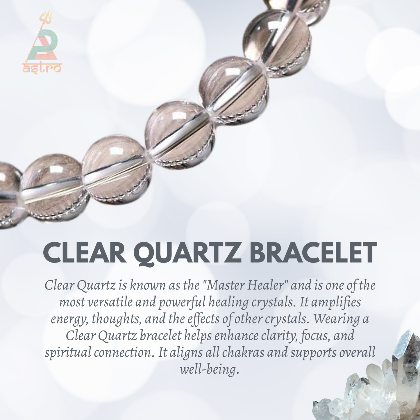 Clear Quartz Bracelet