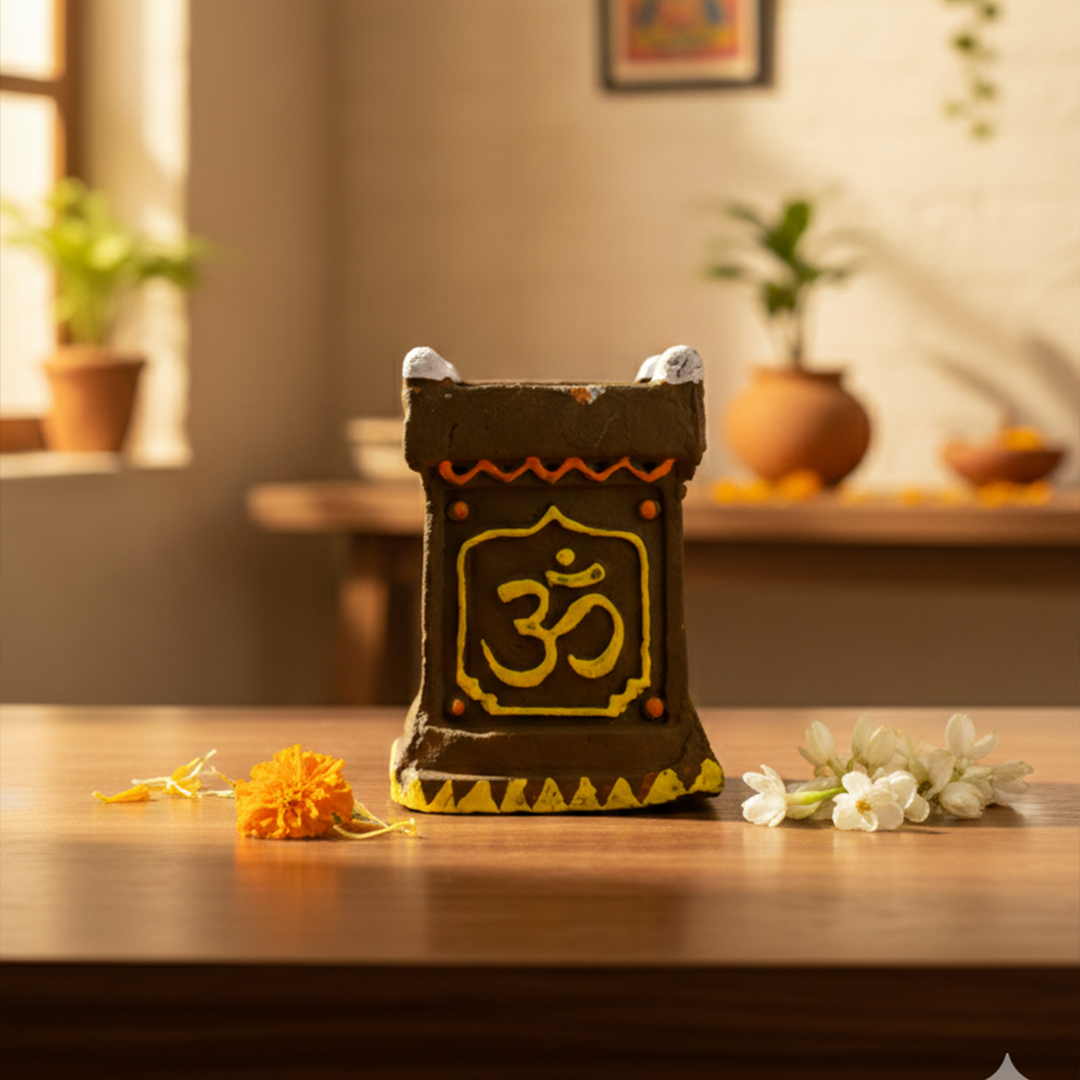 Tulsi Vrindavan Diya | Home Temple & Puja Decor