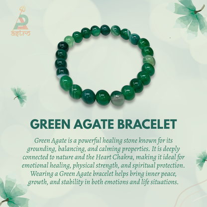 Green Agate Bracelet