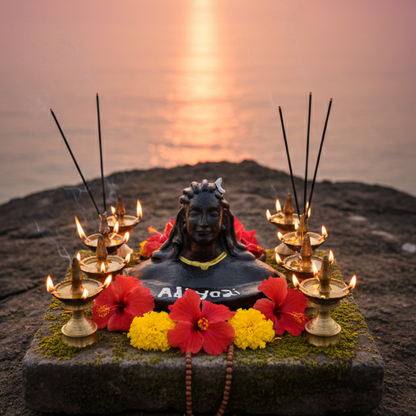 Adiyogi Shiva Statue | Meditation & Spiritual Decor