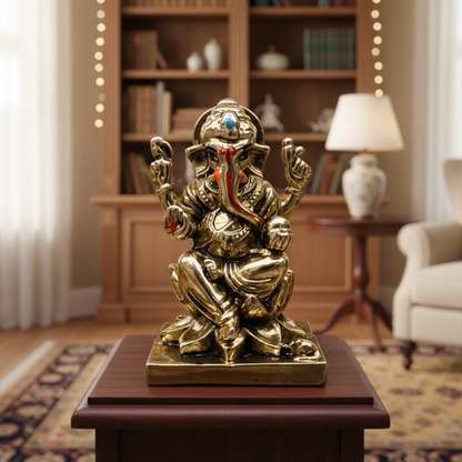 Saraswati Ganesh Lakshmi Idol Set