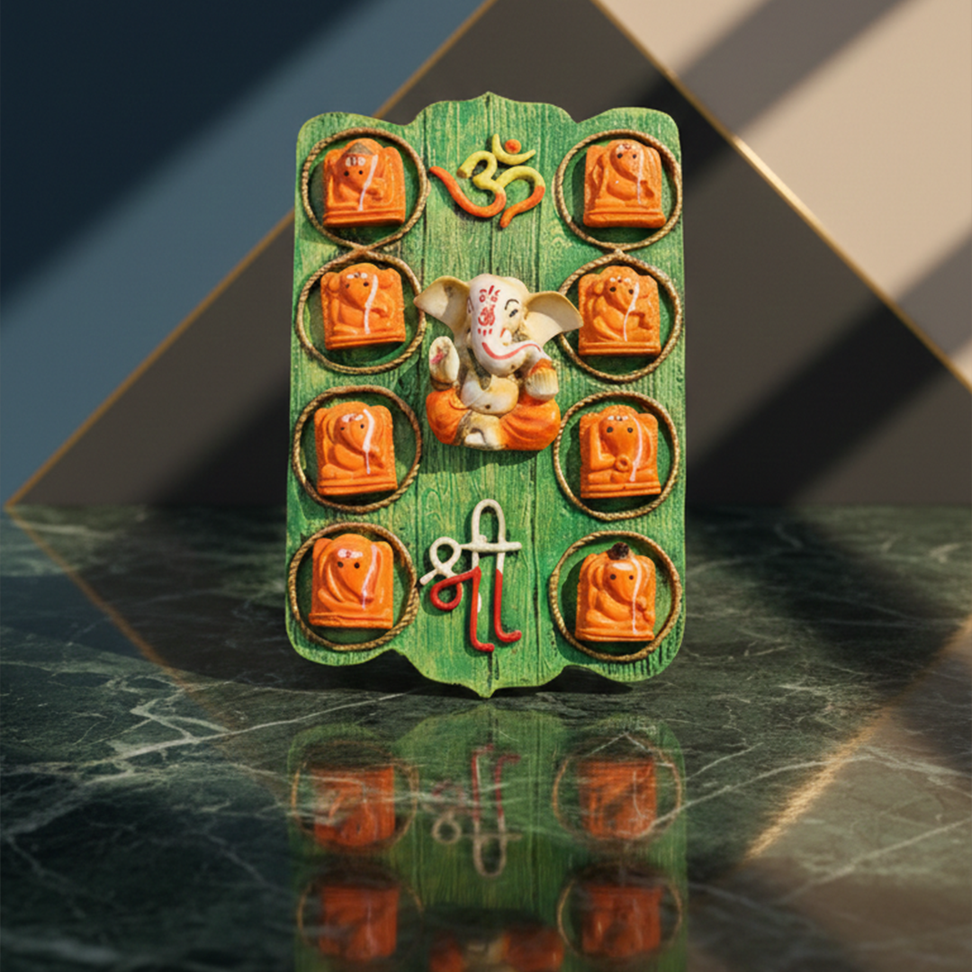 Ashtavinayak Ganesha Wall Hanging | Home Decor Art