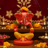Laddu Ganesha Idol | Home Temple & Decor