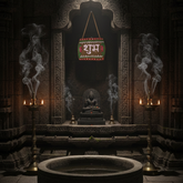 Cow Dung Shubh Labh | Entrance & Vastu Decor
