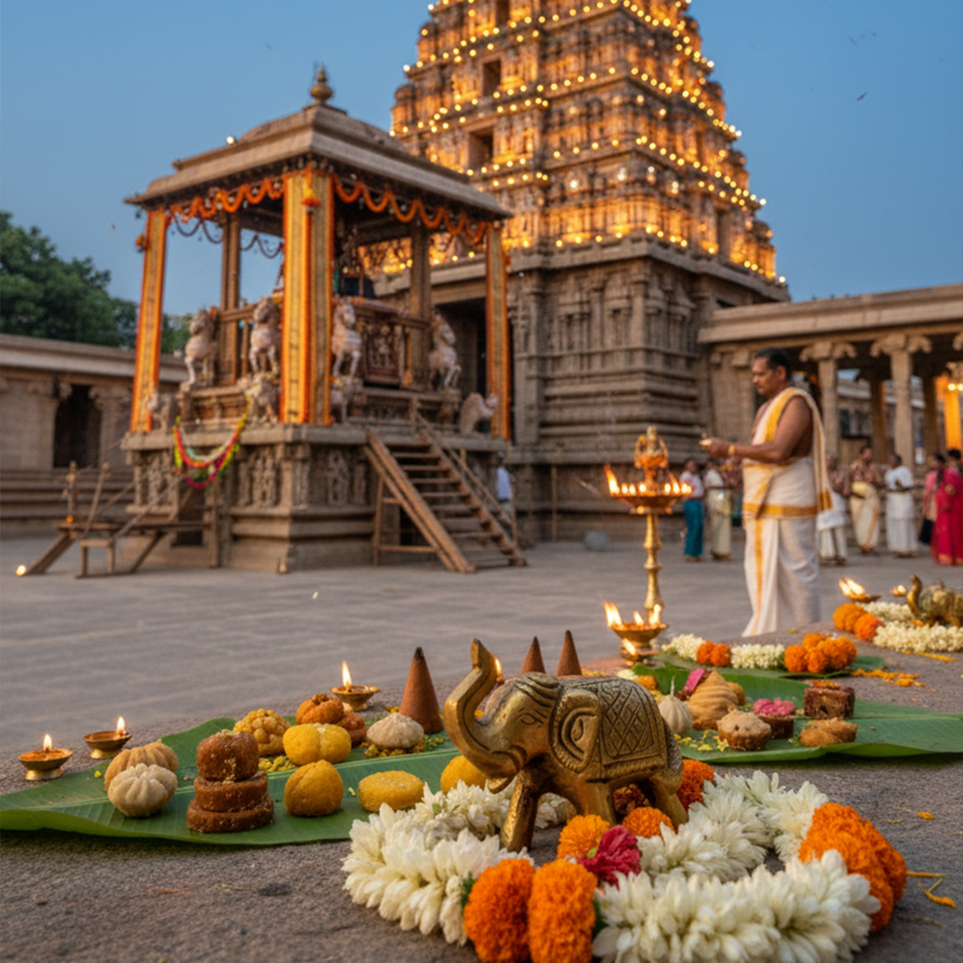 Brass Elephant Statue