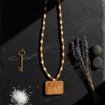 Tulsi Mala with Ram Darbar Locket