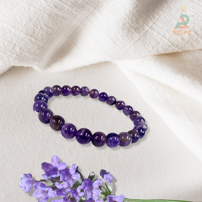 Natural Amethyst Bracelet