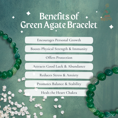 Green Agate Bracelet