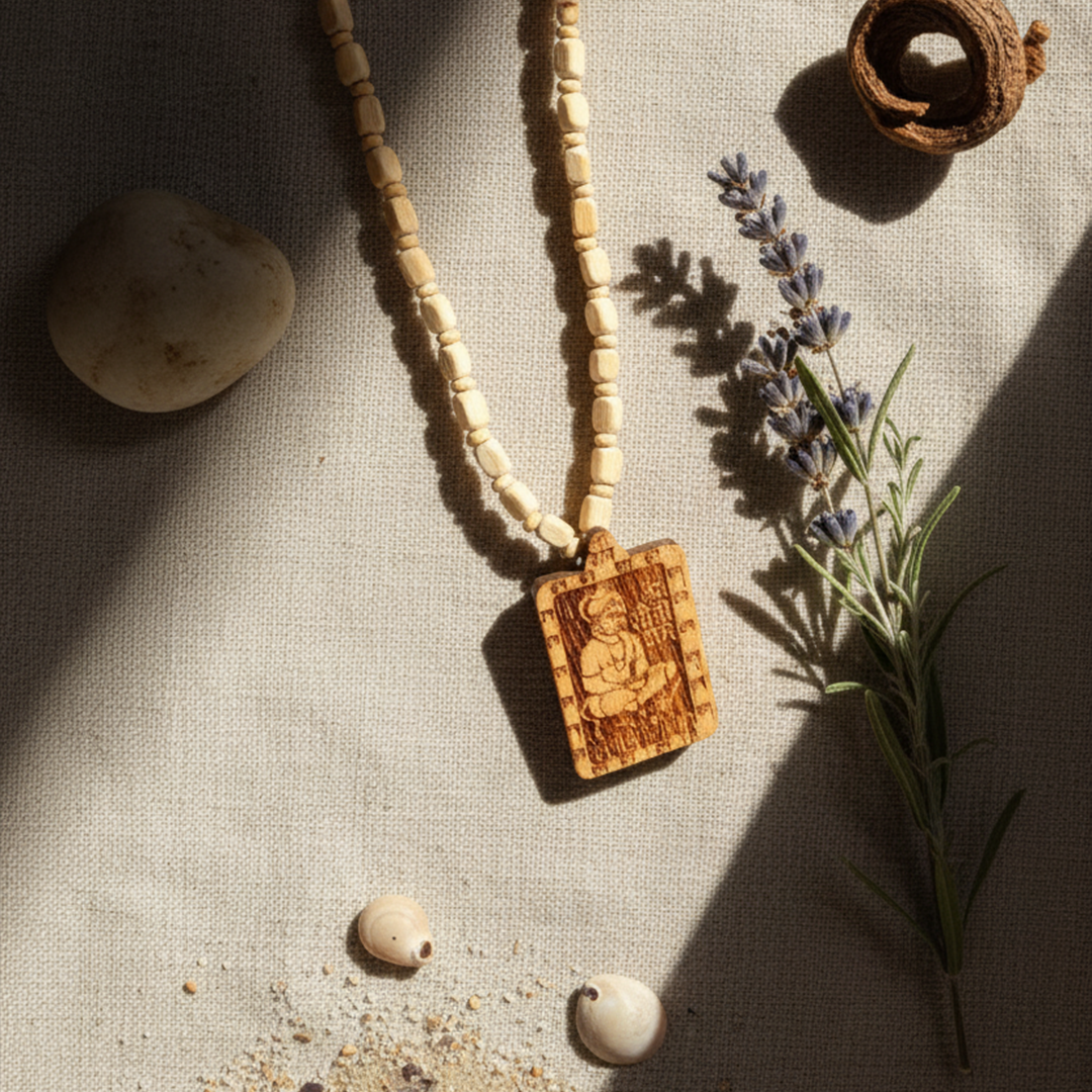 Hanuman Ji Tulsi Mala Locket