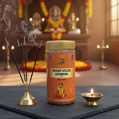 Chandan Dhoop Sticks | Pure Sandalwood Fragrance