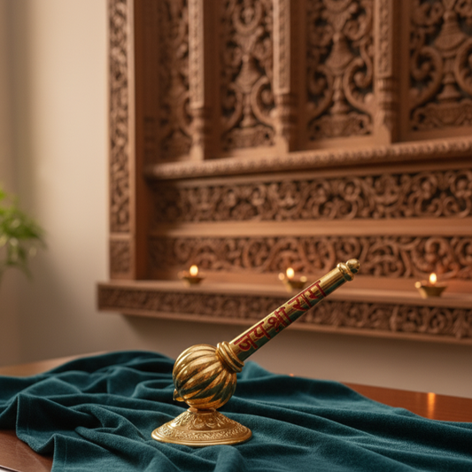 Hanuman Ji Gada Jai Shree Ram Engraved