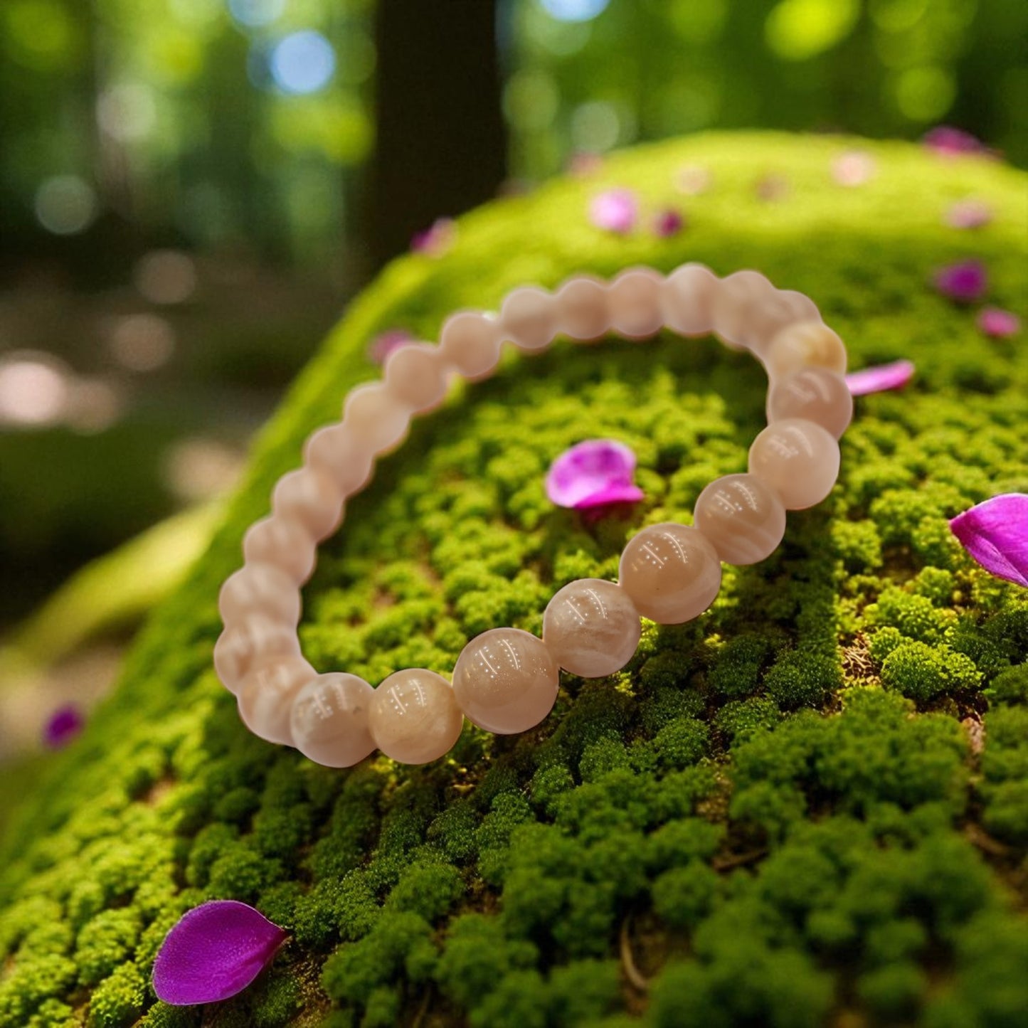 Natural Sunstone Bracelet