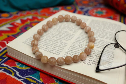 Natural Sunstone Bracelet