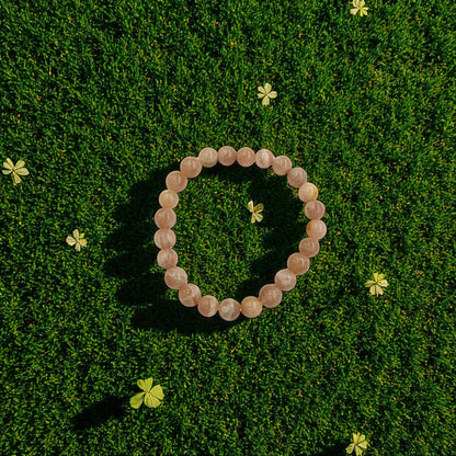Natural Sunstone Bracelet